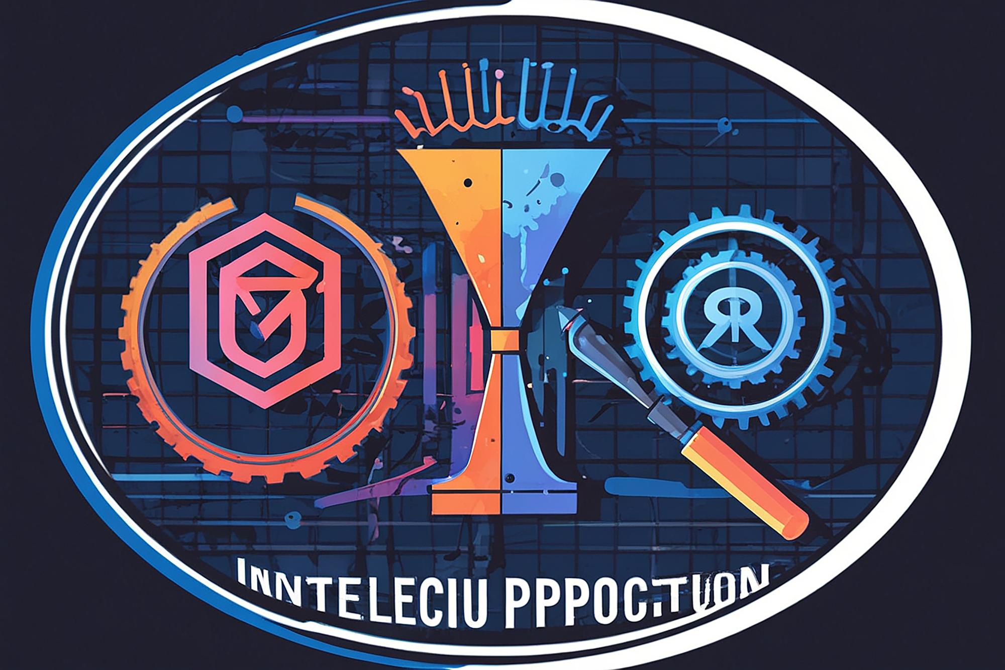 Maschinenhersteller-Emblem